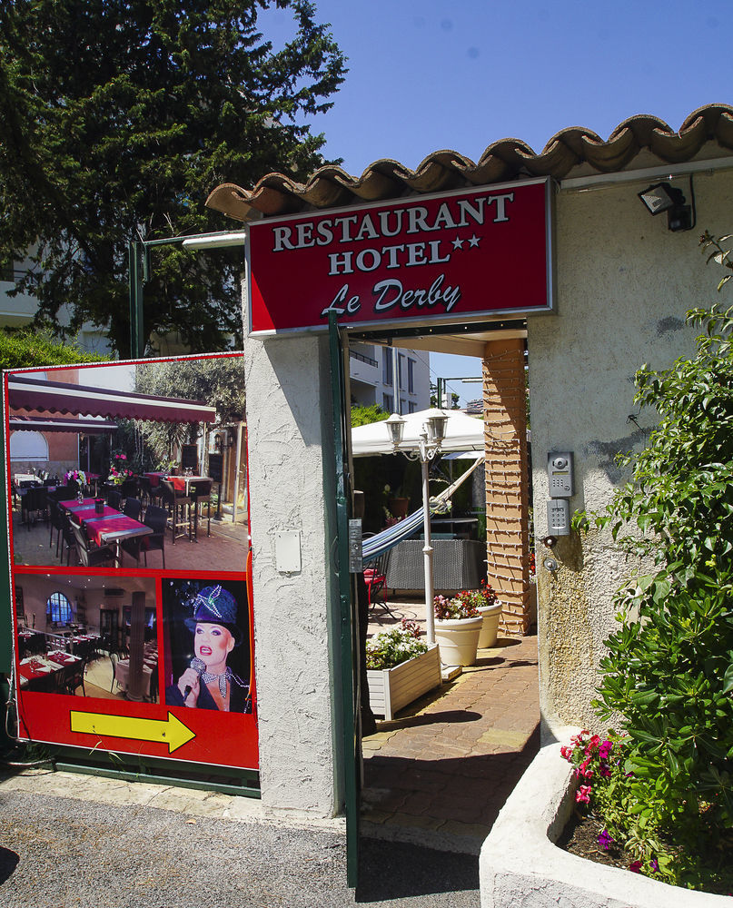 Hotel Le Derby Cagnes-sur-Mer Ngoại thất bức ảnh
